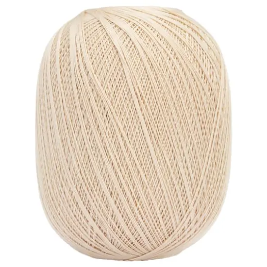 Aunt Lydia's&reg; Jumbo Crochet Cotton Thread, Natural {5}