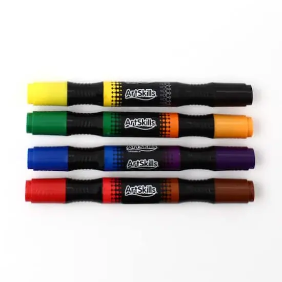 ArtSkills&reg; Dual Ended Chisel Tip Marker Set Classic Colors {3}