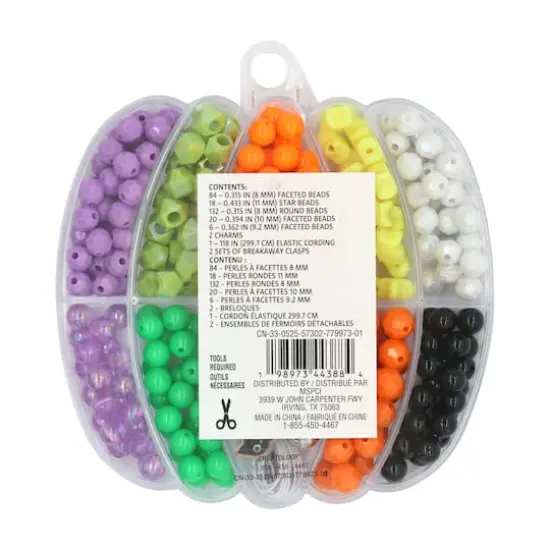 Pumpkin Bead Kit by Creatology&trade; {5}
