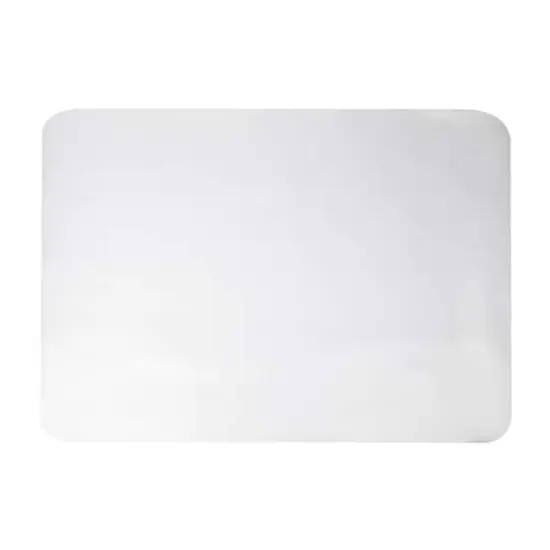 Mind Reader 47.5" Clear Rolling Chair Carpet Protection Mat {1}