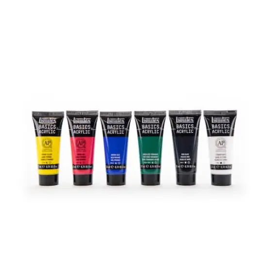 Liquitex&reg; BASICS&trade; Introductory 6 Color Acrylic Color Set  {1}