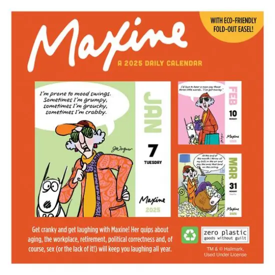 TF Publishing 2025 Maxine Daily Desktop Calendar {3}