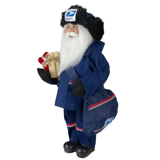 17" United States Postal Service Standing Santa Claus Figurine {3}