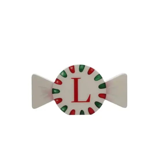 8" Candy Monogram Tabletop D&eacute;cor by Ashland&reg; L {1}
