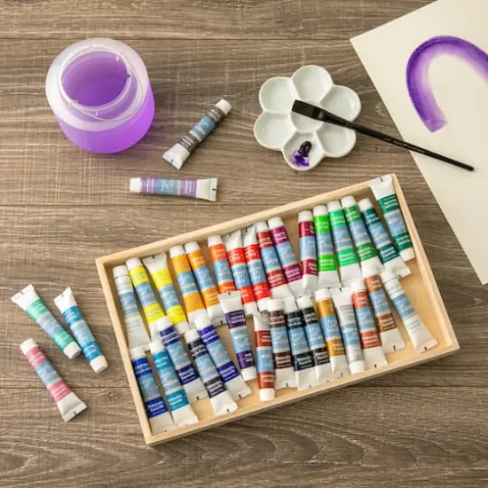 36 Color Watercolor Paint Value Pack by Artist's Loft&trade; Necessities&trade; {3}