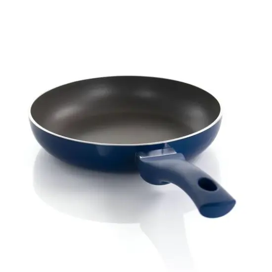 Gibson Home&reg; Charmont 9.5'' Yale Blue Nonstick Aluminum Frying Pan {7}