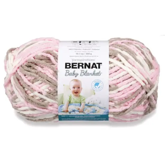 4 Pack Bernat&reg; Baby Blanket&trade; YarnLittle Petunias {1}