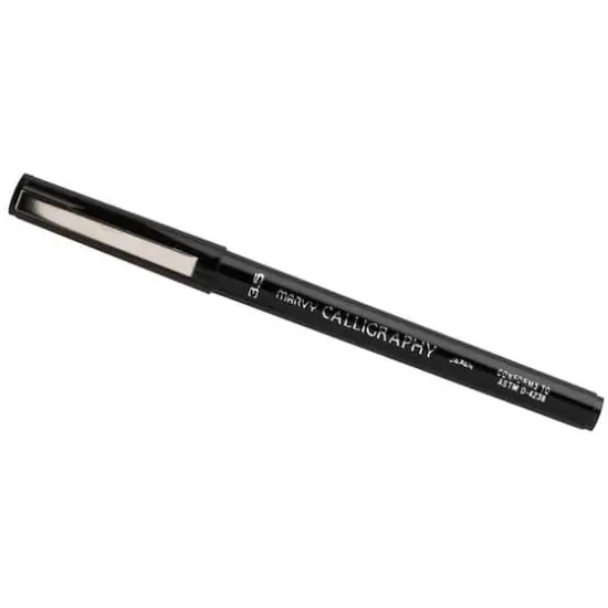 JAM Paper 3.5mm Thick Calligraphy Pen, 2ct. Black {1}
