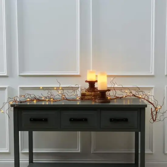 48ct. Warm White LED Lighted Branch Garland by Ashland&reg; {4}