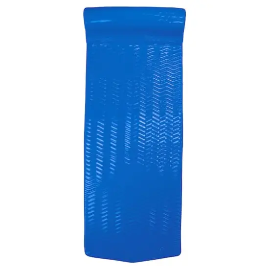 6ft. Swimming Pool Foam Mattress Floating Lounger Blue {1}