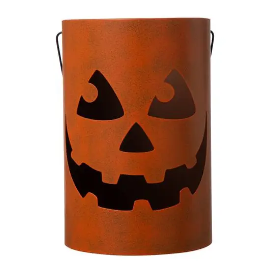 GlitzHome&reg; Halloween Jack-O-Lantern Set {7}