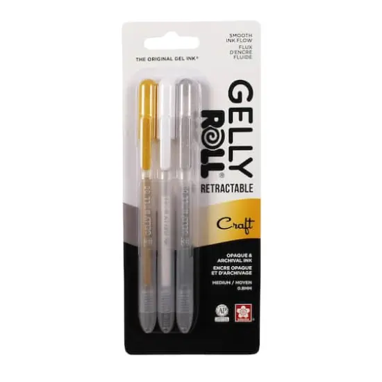 Gelly Roll&reg; Craft Medium Retractable Gel Pen Set {1}