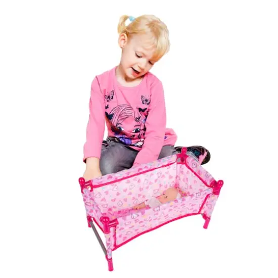 Mini Pack & Play Crib Baby Doll Bed & Playpen {8}