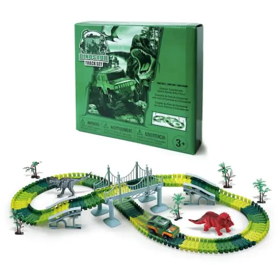 The Bubble Factory Dinosaur Flexible Track Set {1}