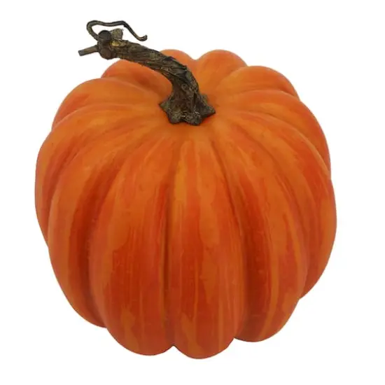 8.5" Orange Decorative Pumpkin by Ashland&reg; {4}