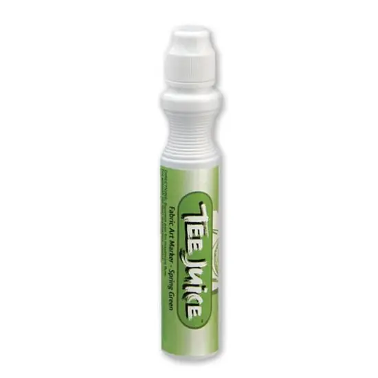 Jacquard Tee Juice&trade; Broad Point Fabric Marker Spring Green {1}