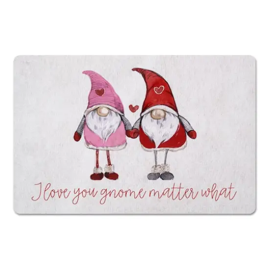 Love Gnomes Floor Mat {1}