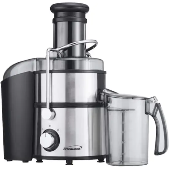 Brentwood 800 Watt 2-Speed Stainless Steel Electric Juice Extractor {1}