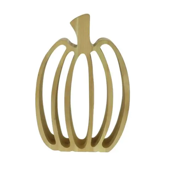 11.75" Die Cut Pumpkin Tabletop D&eacute;cor by Ashland&reg; Natural {4}
