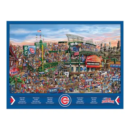 Chicago Cubs Joe Journeyman 500 Piece Puzzle {5}