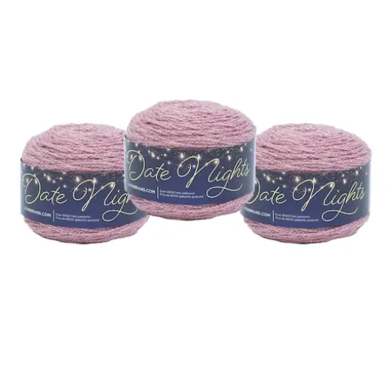 3 Pack Lion Brand&reg; Date Nights Yarn Morganite {1}