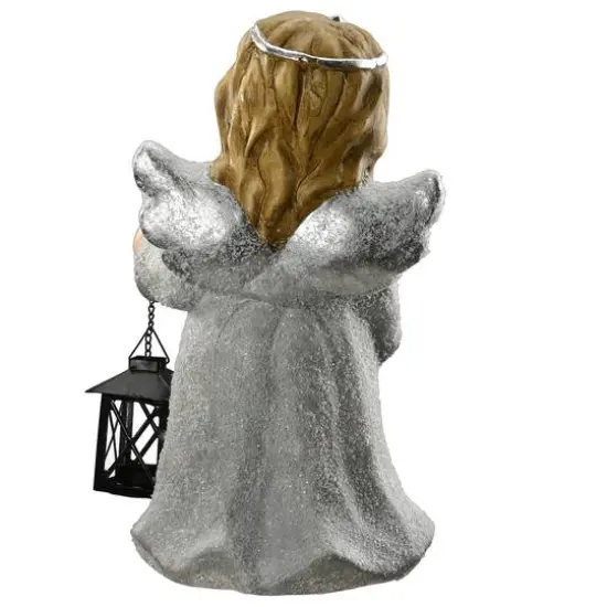 16" Angel With Lantern D&eacute;cor {4}