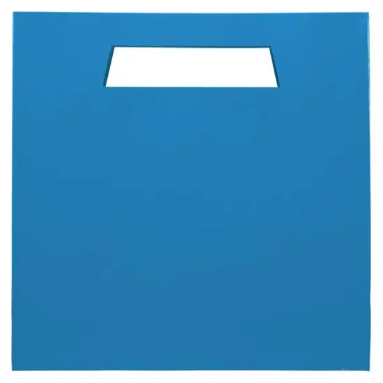 JAM Paper Large Heavy Duty Rectangle Handle Gift Bags, 3ct. Blue {2}