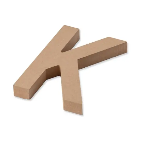 8" MDF Block Letter by Make Market&reg; K {4}