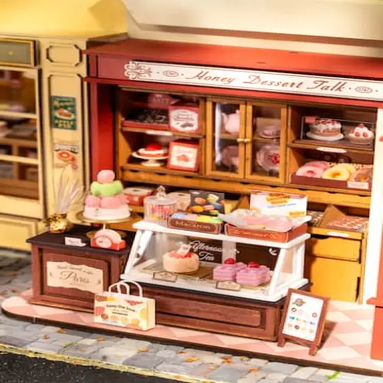 Rolife&reg; Honey Dessert Talk DIY Miniature House Kit {7}