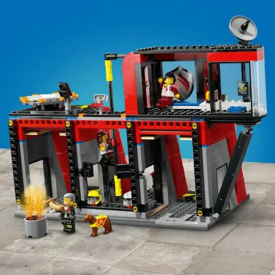 LEGO&reg; City Fire Station with Fire Truck Playset 60414 {8}