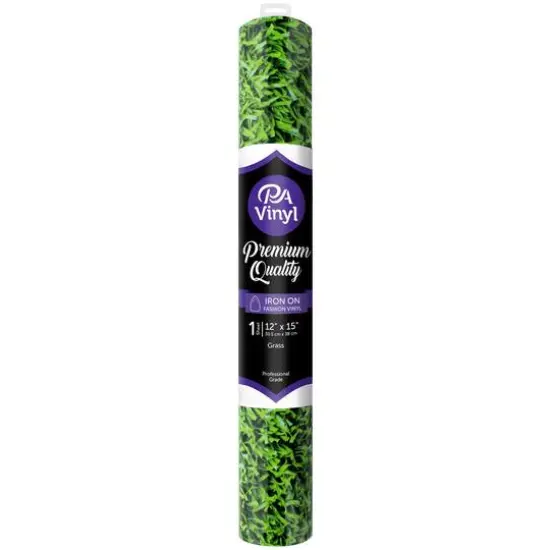 PA Vinyl Grass Iron On Vinyl {3}