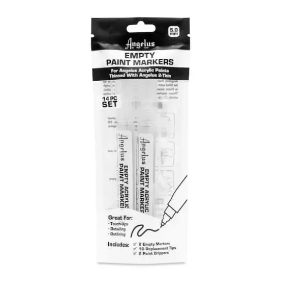 Angelus&reg; Empty Paint Marker Set, 5mm {1}