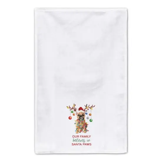 Frenchie Christmas Tree Tea Towel, 2ct. {5}