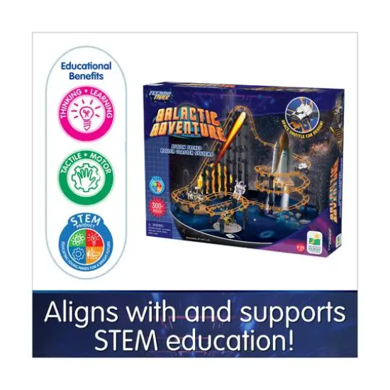 Techno Trax - Galactic Adventure: 300+ Pcs {7}