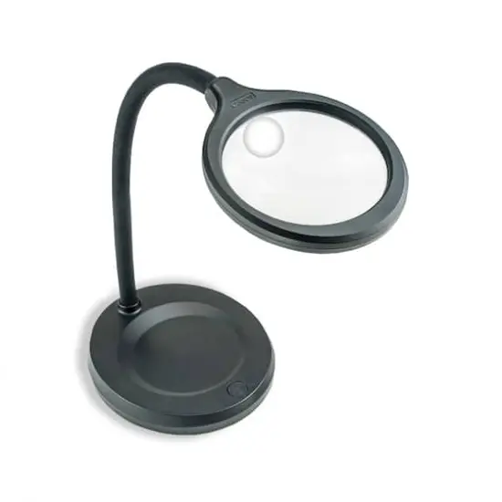 LED Desktop Magnifier by Loops & Threads {1}