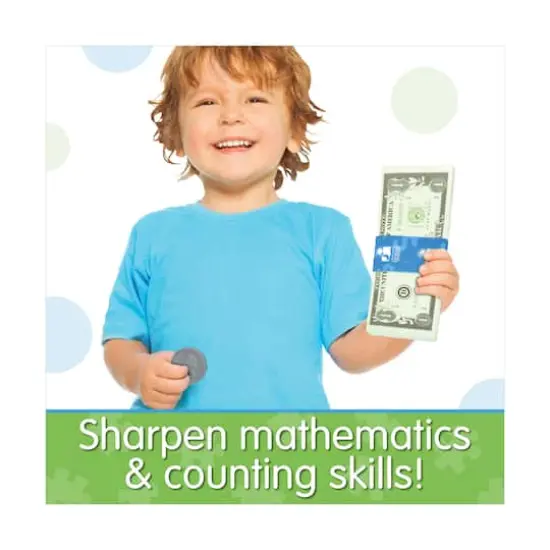 Play Money Set - Kids Bank {8}