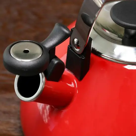 Mr. Coffee Marlowe 3qt. Gradient Red Tea Kettle {5}