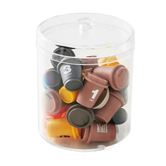 60oz. Clear Plastic Storage Jar by Simply Tidy&reg; {6}