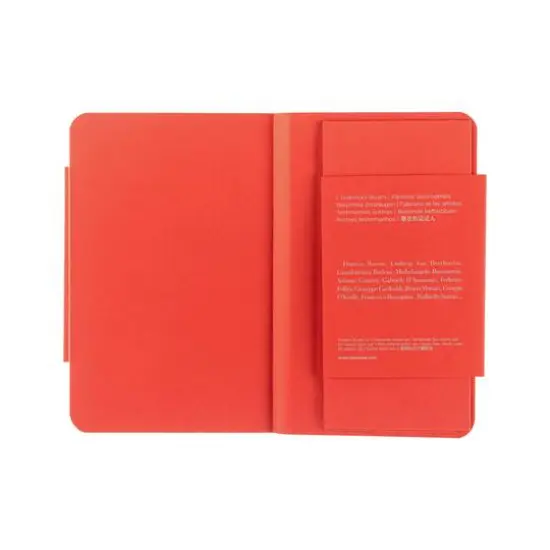 Fabriano&reg; EcoQua Plus Lined Red Fabric-Bound Notebook {7}