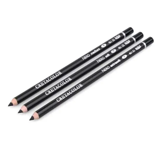 Cretacolor Nero Oil Charcoal Pencil Set {5}