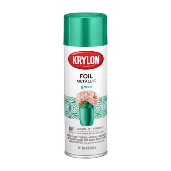 Krylon&reg; Premium Metallic Foil Paint Green {1}