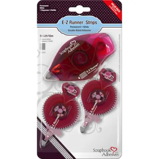 Scrapbook Adhesives by 3L&reg; E-Z Runner&reg; Permanent Tape Dispenser with 2 Refills {1}