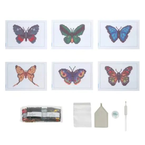 Butterflies Diamond Art Kit by Make Market&reg; {3}
