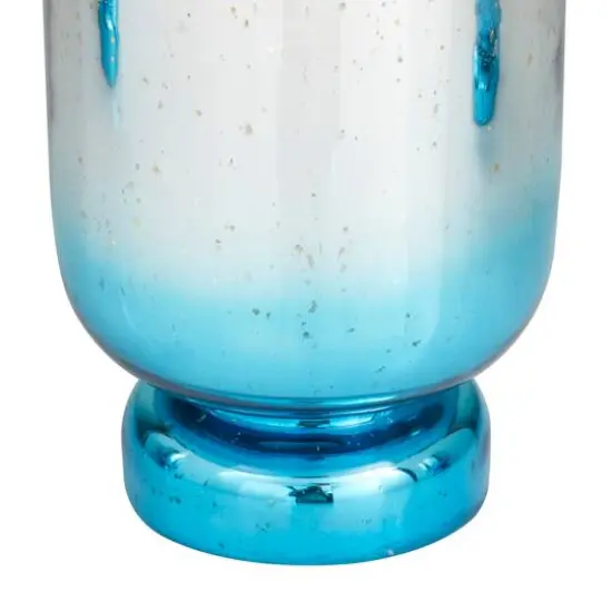 Blue Coastal Candle Holder Set {4}