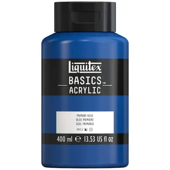 Liquitex&reg; BASICS&trade; Acrylic Paint, 13.5oz. 420 Primary Blue {1}