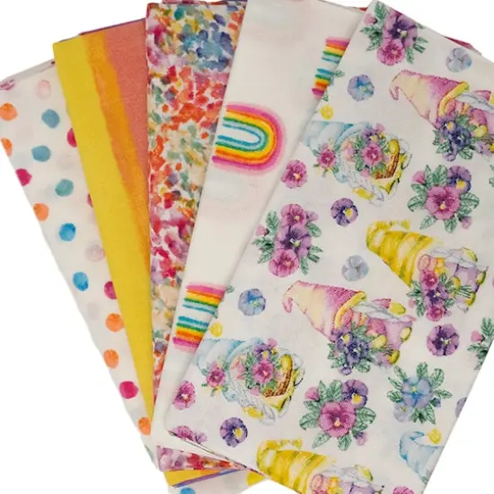 SINGER Spring Pastel Cotton Fabric Bundle {3}