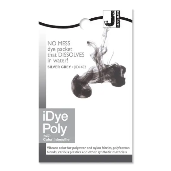 Jacquard Synthetic Fabric iDye, 14g Silver Grey {4}