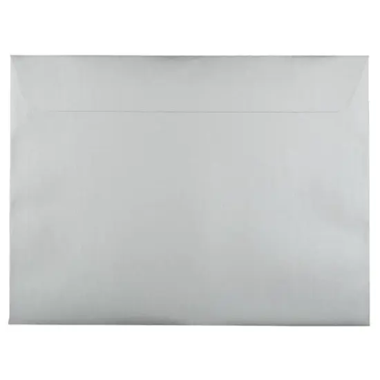 JAM Paper Silver Stardream 9" x 12" Open End Envelopes {1}