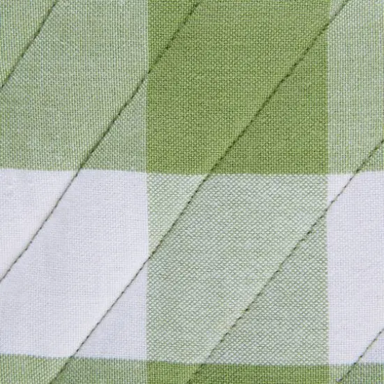 DII&reg; Buffalo Check Oven Mitts, 2ct. Antique Green {7}