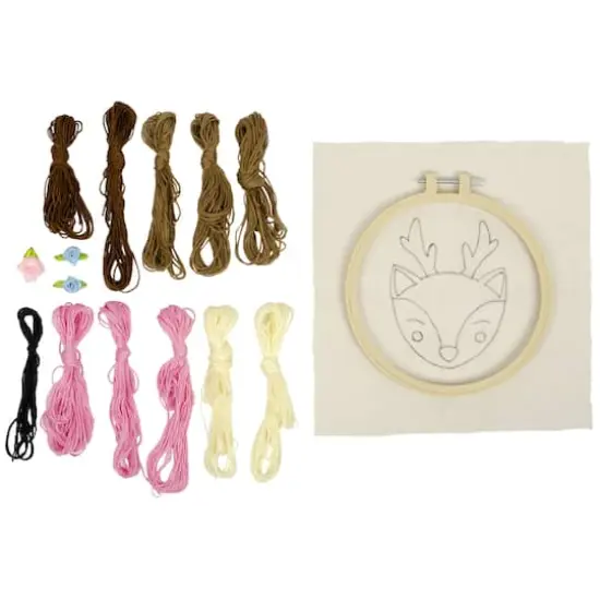 Fabric Editions Needle Creations Deer Needle Punch Kit {3}